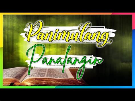 Panimulang Panalangin (for Virtual Flag .